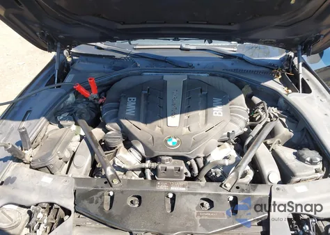 2012 BMW 650I из США, поврежденный, VIN WBALZ3C59CDL72152